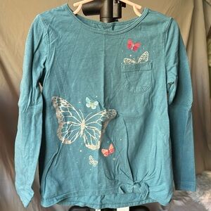 Butterfly long sleeve shirt